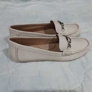 Coach Maegan Driver leather loafers